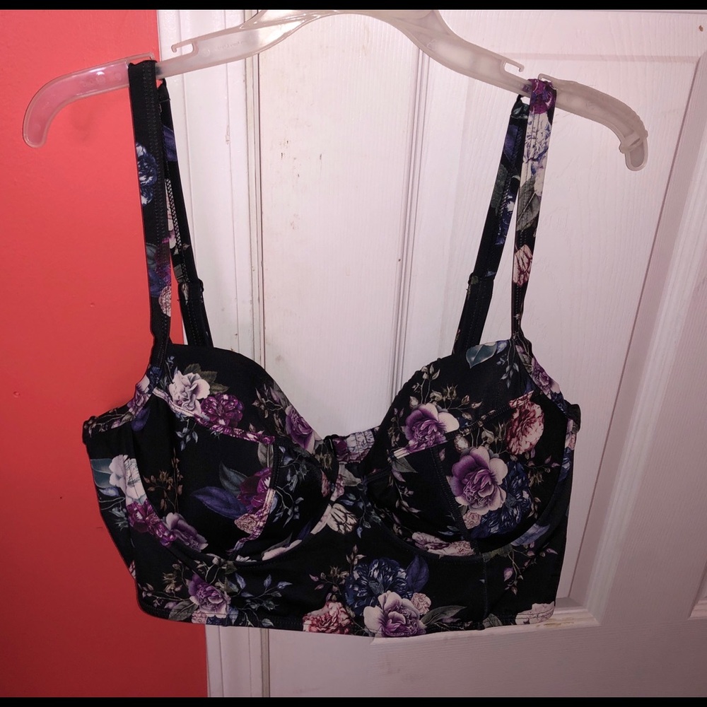 Torrid Floral Bikini Top